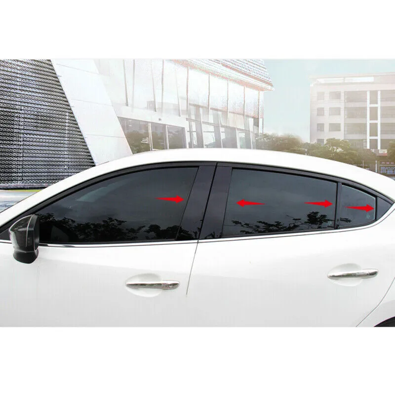 

Decorative Center Pillar Fit Cover Trim For Mazda3 Axela M3 Accessories