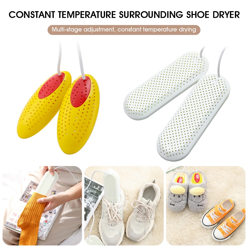 

Mini Shoe Dryer Portable Household Electric Boot Odor Deodorant Device with Timing Constant Temperature for Shoe Sterilization