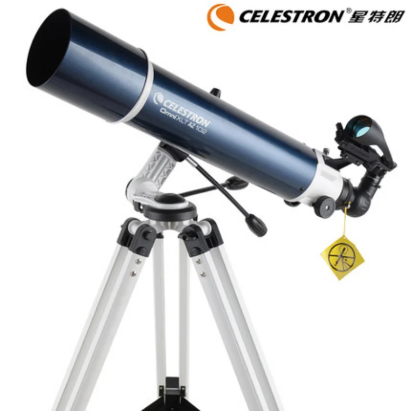 

Celestron Профессиональный Omni XLT AZ 102 мм рефрактор мощный астрономический телескоп ночного видения планет с глубоким пространством Звездные луч...