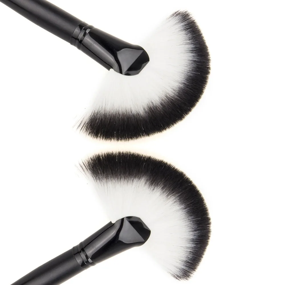 1 шт. мягкие веерные кисти для макияжа румяна пудра основа инструменты