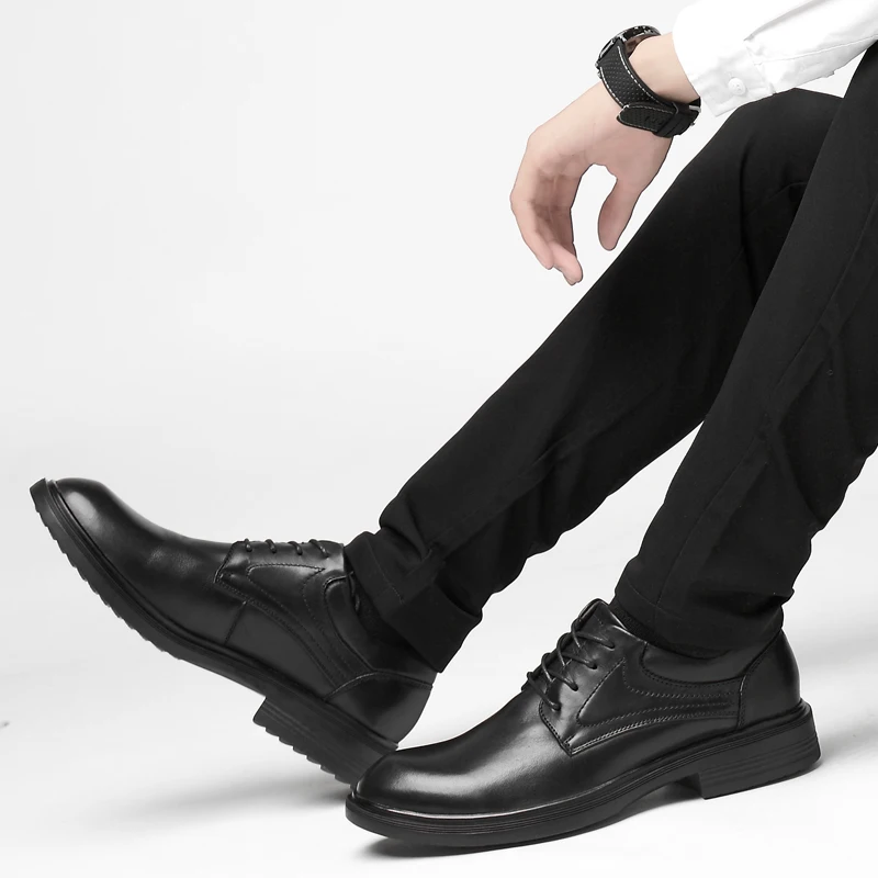 

Shoes For Men Casual Men Casual Shoes Mens Causal Comfortable Breathable Leather Leisure Black Zapatos Casuales Man Fashion
