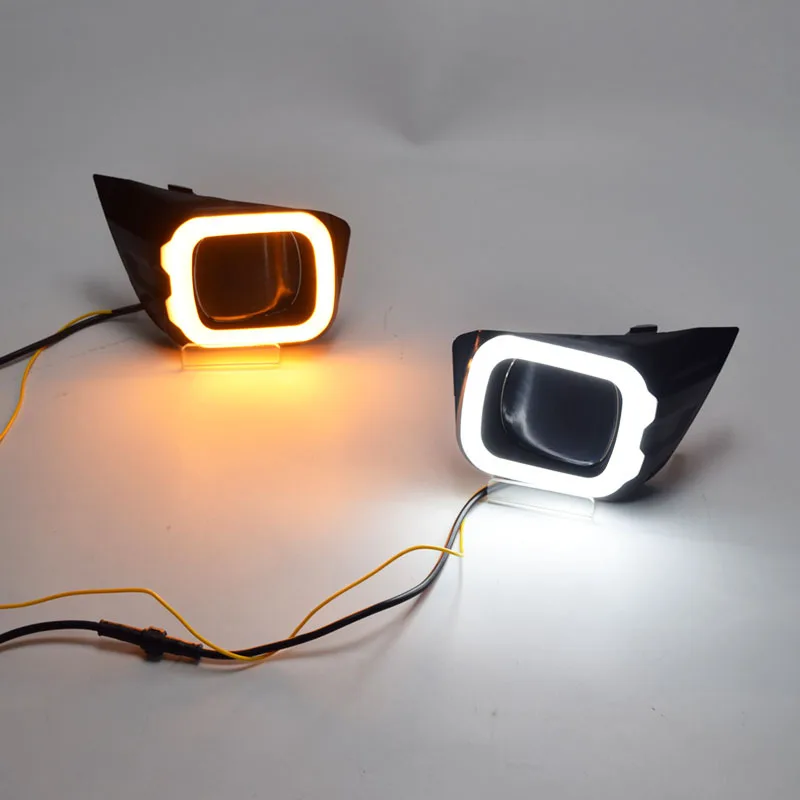 Для Ford Ranger 2019 светодиодсветодиодный дневные ходовые огни противотуманные фары