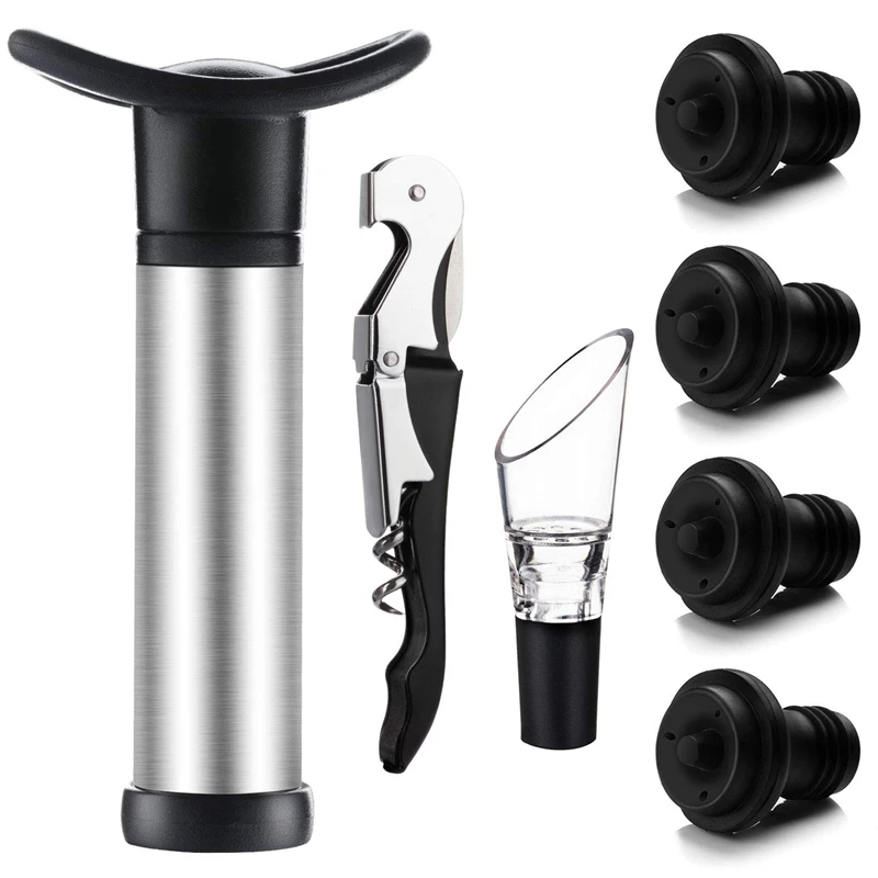 Набор открывалок для вина пробка из нержавеющей стали вакуумный насос