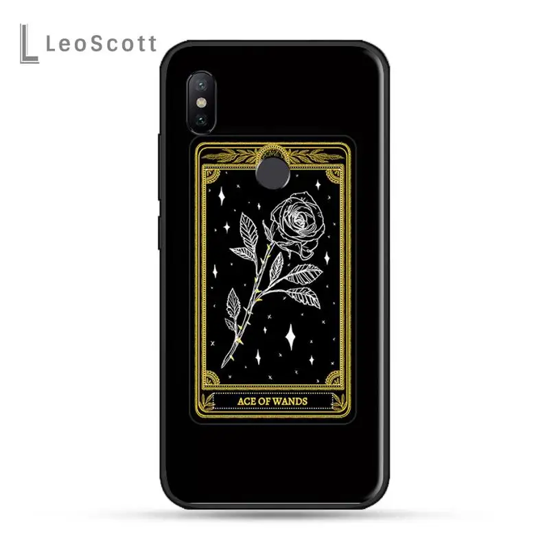 

Death Tarot Phone Case For Xiaomi Redmi note 4 4X 8T 9 9s 10 K20 K30 cc9 9t pro lite max