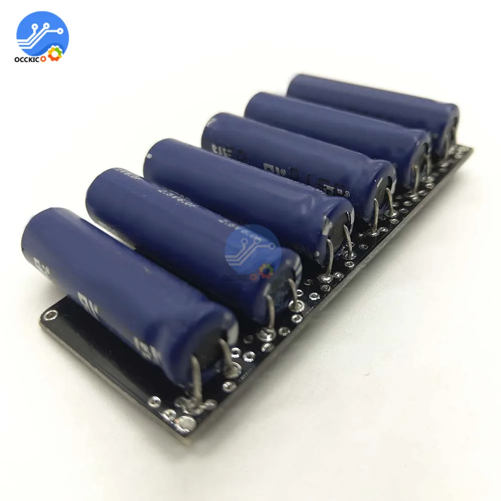 Суперфарадный конденсатор 15 в 1F 6 шт./компл. с защитной платой зарядного