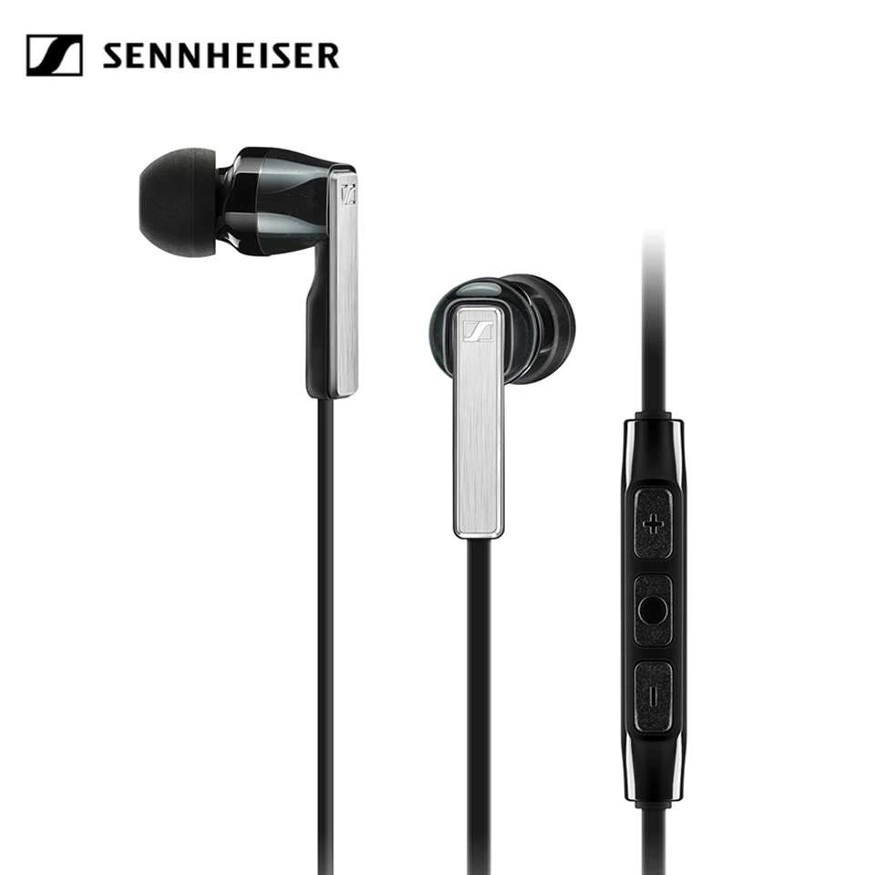 Sennheiser CX5.00i/G In Ear Earphones 3.5mm Stereo Dynamic Headset Sport Earbuds High Performance with Mic for IPhone Androd