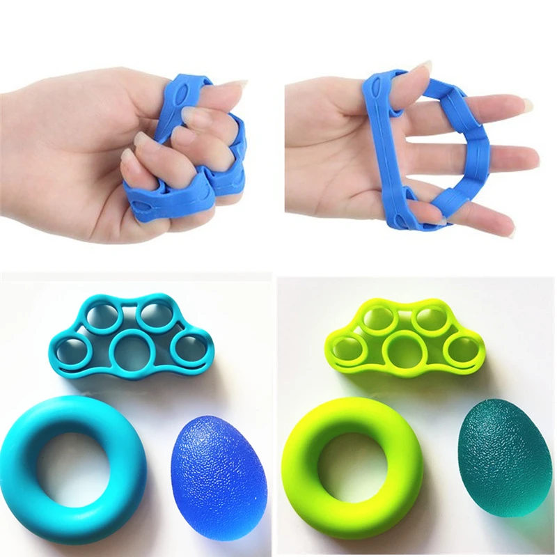 

Силиконовый реабилитационный браслет на палец