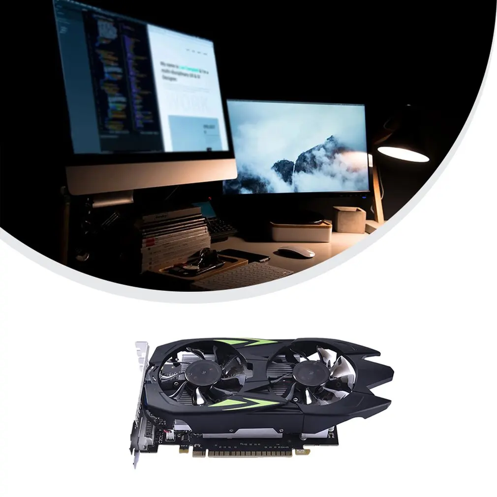 Видеокарта GTX 1050 TI-4G для игр 4GB GDDR5 128Bit 7008MHz улучшенный чип стабильное изображение
