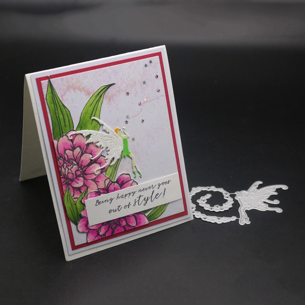 Летающие ангелы рождественские заготовки Скрапбукинг Новое поступление