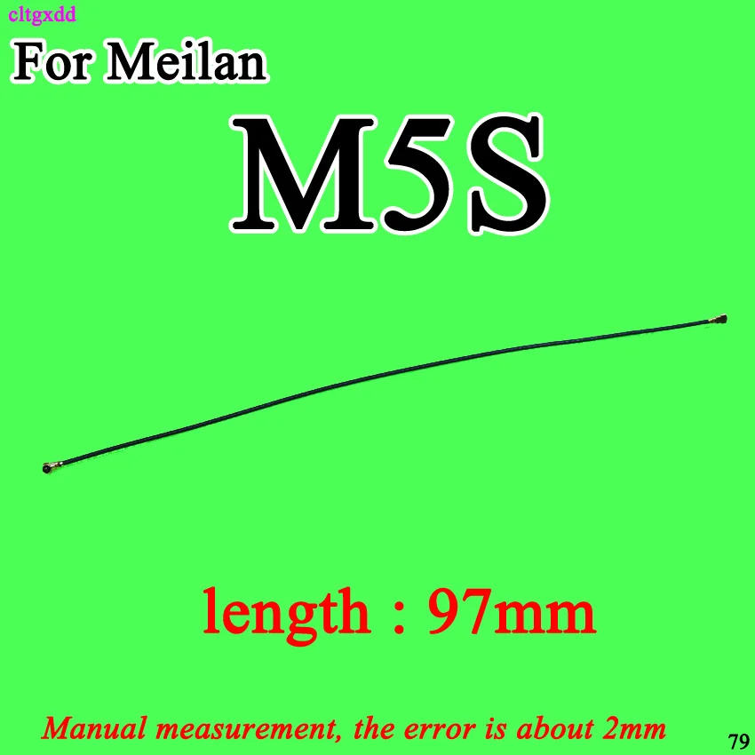 for Meilan M5S Cltgxdd антенна Wifi сигнальный гибкий кабель-провод Лента для Meizu MX4 MX5 MX6 Pro 5 6 M3 M3S M5 M5S M6 M2 Примечание U10 U20 - Цвет: for Meilan M5S