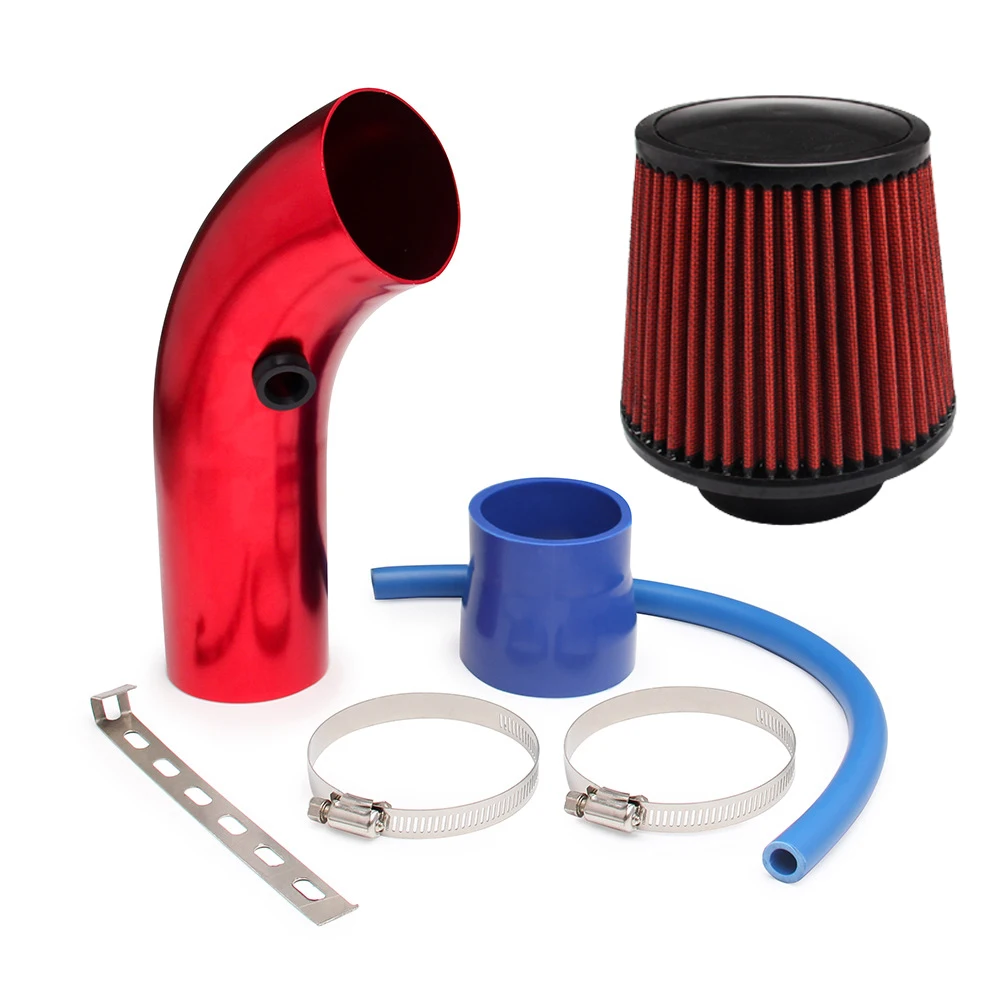 Универсальный 3 дюймов 76 мм холодного воздуха индукции трубки комплект Алюминий