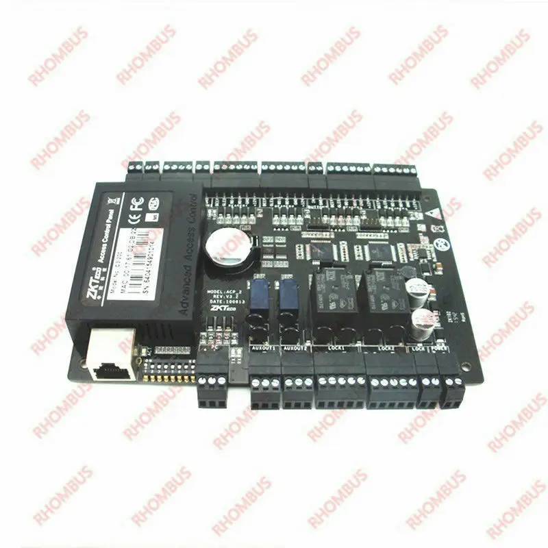 Контроллер доступа ZK WAN/LAN TCP/IP RS485 с 2 клавишами WG26/34 считывателем Rfid/U |
