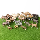 Реалистичная игрушка в виде леса, Лоси, верблюда, осла, коллекция, обучающая образовательная фигурка для детей