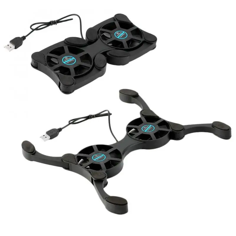 

Foldable USB Laptop Cooler Quiet Anti-Slip Heat Dissipation Cooling Fan Bracket for most laptop Universal Octopus radiator