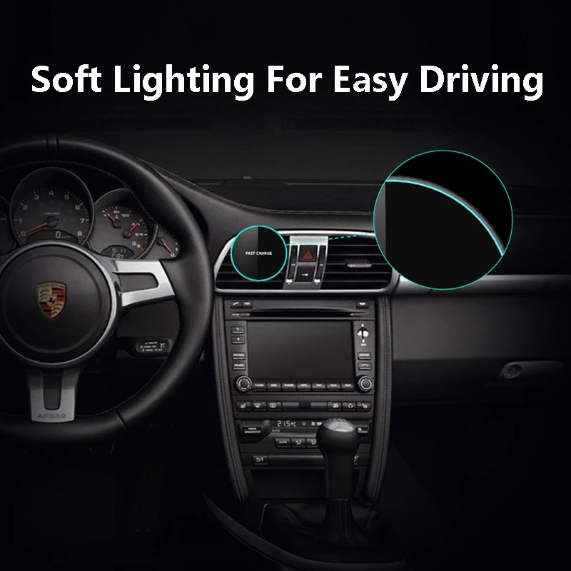 

Magnetic Car Wireless Charger For Magsafe iPhone 12 Pro ProMax 12Mini 15W Fast Charging Phone Holder Magnet Vent Bracket