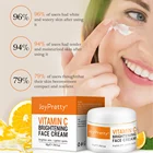 2021 Новый витамин C отбеливающем креме, 100% естественную Суть Крем VC веснушки Пятна осветлять Увлажняющий Гиалуроновой крем для лица