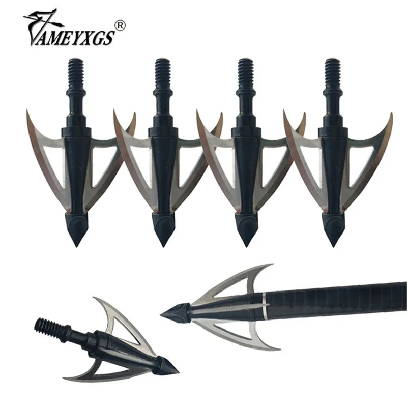 Стрелы из лука с зернистой поверхностью 100 наконечники стрелы 3 лезвиями стрел