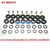free shipping fuel injector repair kits rubber seals kits for oem 195500 3030 1955003290 injector for ay rk015