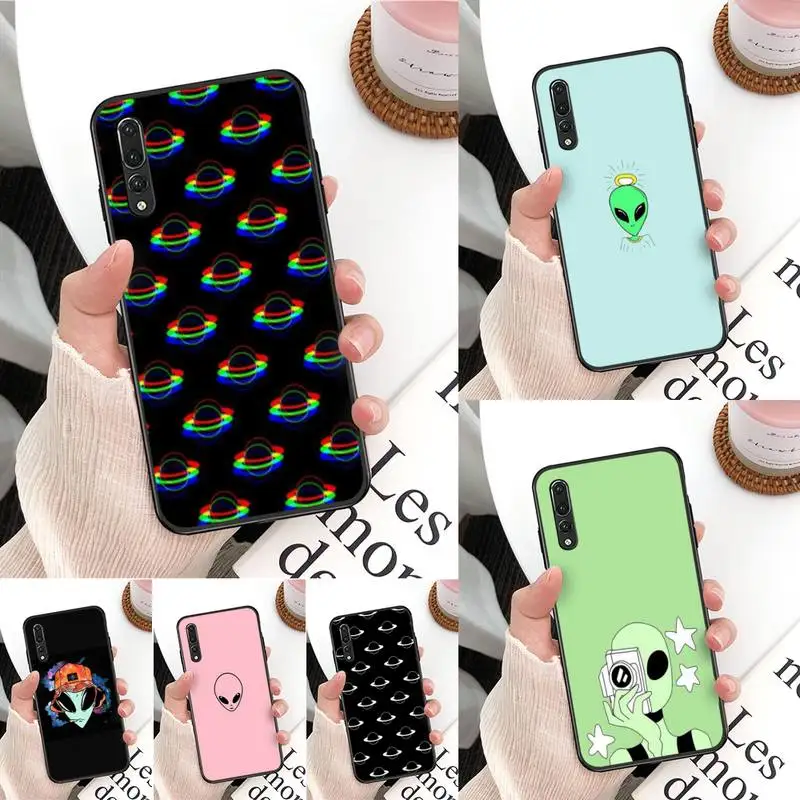 

Yinuoda alien space Phone Case For Huawei Mate 30 Pro P20 P30 P40 pro lite Y7 Y6 2019 case for Honor 8X 8A 10 20lite 10i