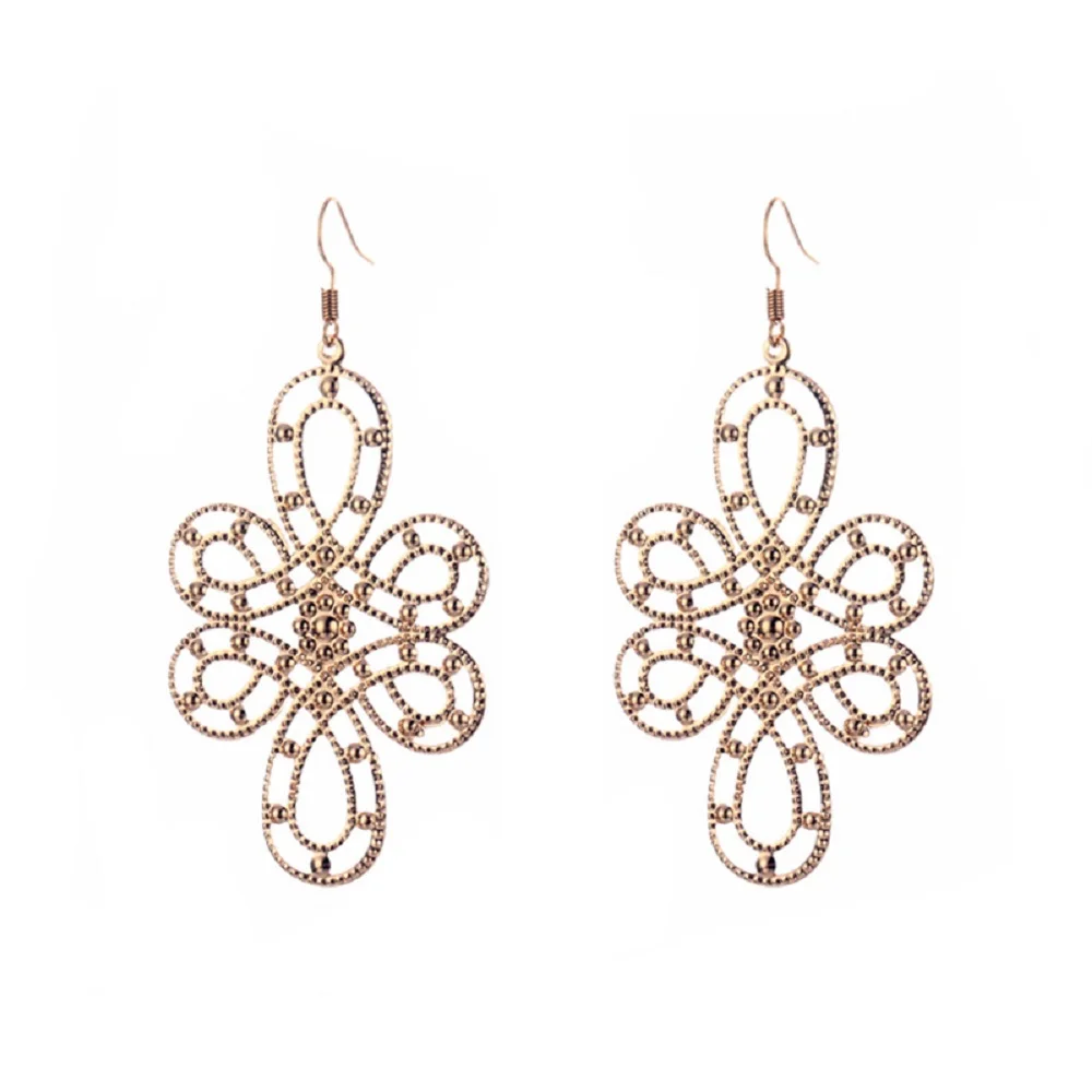 Темперамент простой ветер серьги украшения в виде китайского узелка