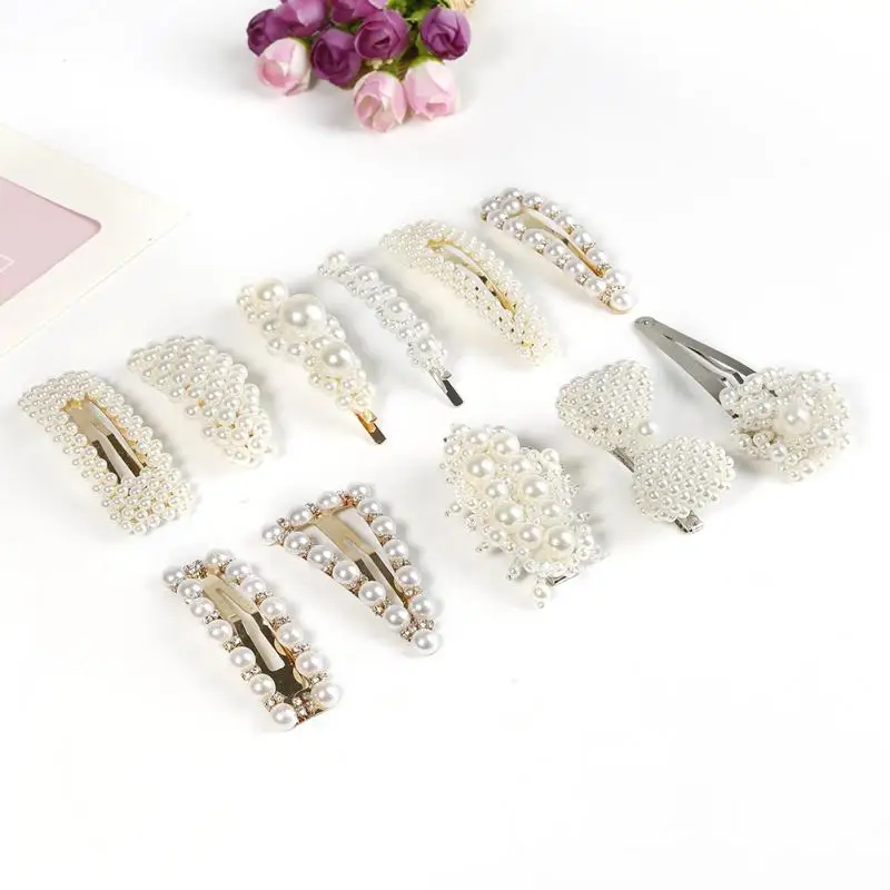 1 шт. заколка для волос с жемчугом | Красота и здоровье