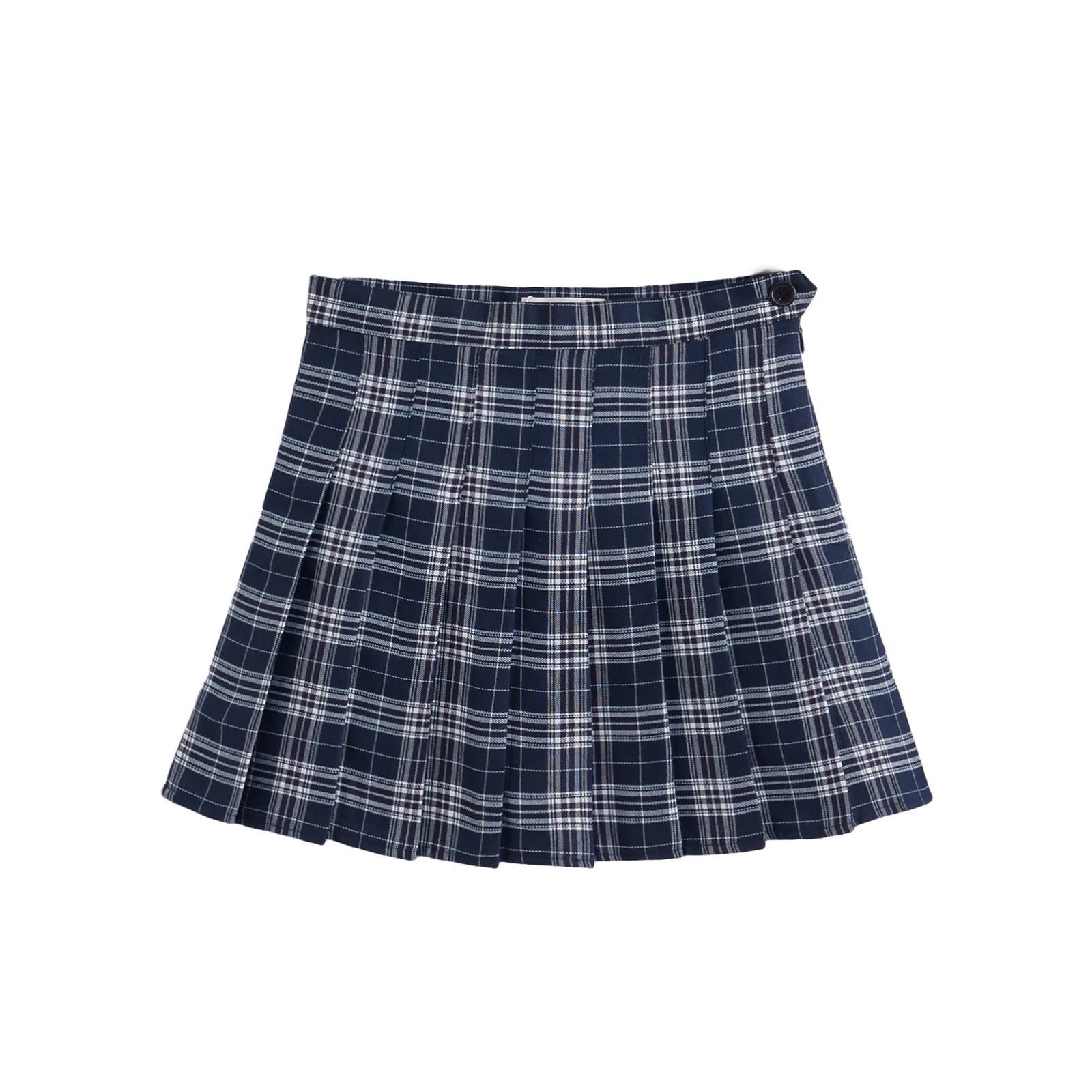 

Women Fashion Plaid Mini Skirt Ladies Female Stylish Skirt for Party Shopping Daily Wear