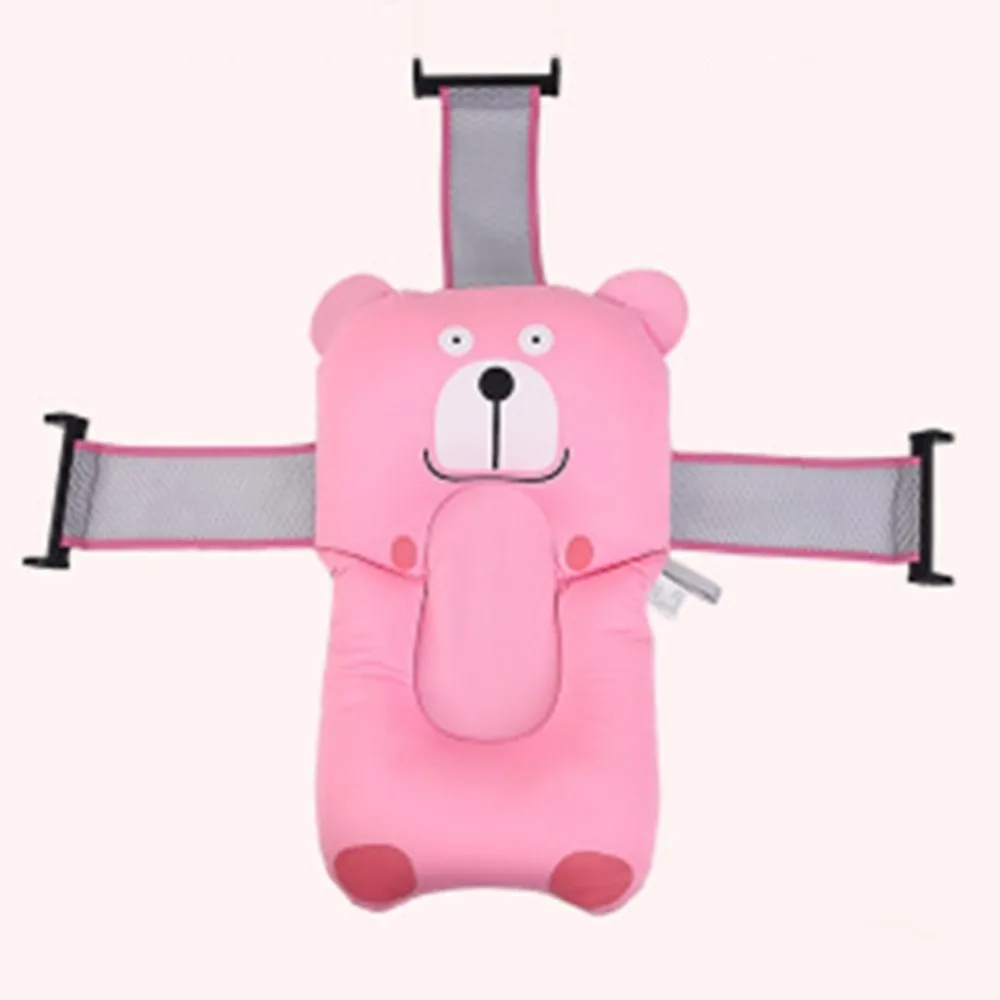 Baby Shower Portable Air Cushion Bed Babies Infant Bath Pad Non-Slip Bathtub Mat NewBorn Safety Security Seat Support | Мать и ребенок