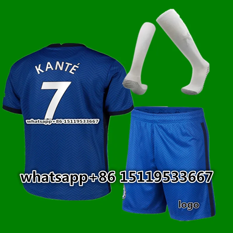 

LAMPARD WERNER KANTE ZIYECH new adults kit kids kit PULISIC CHILWELL ABRAHAM HAVERTZ child kit new 20 21 ChelseaES shirt