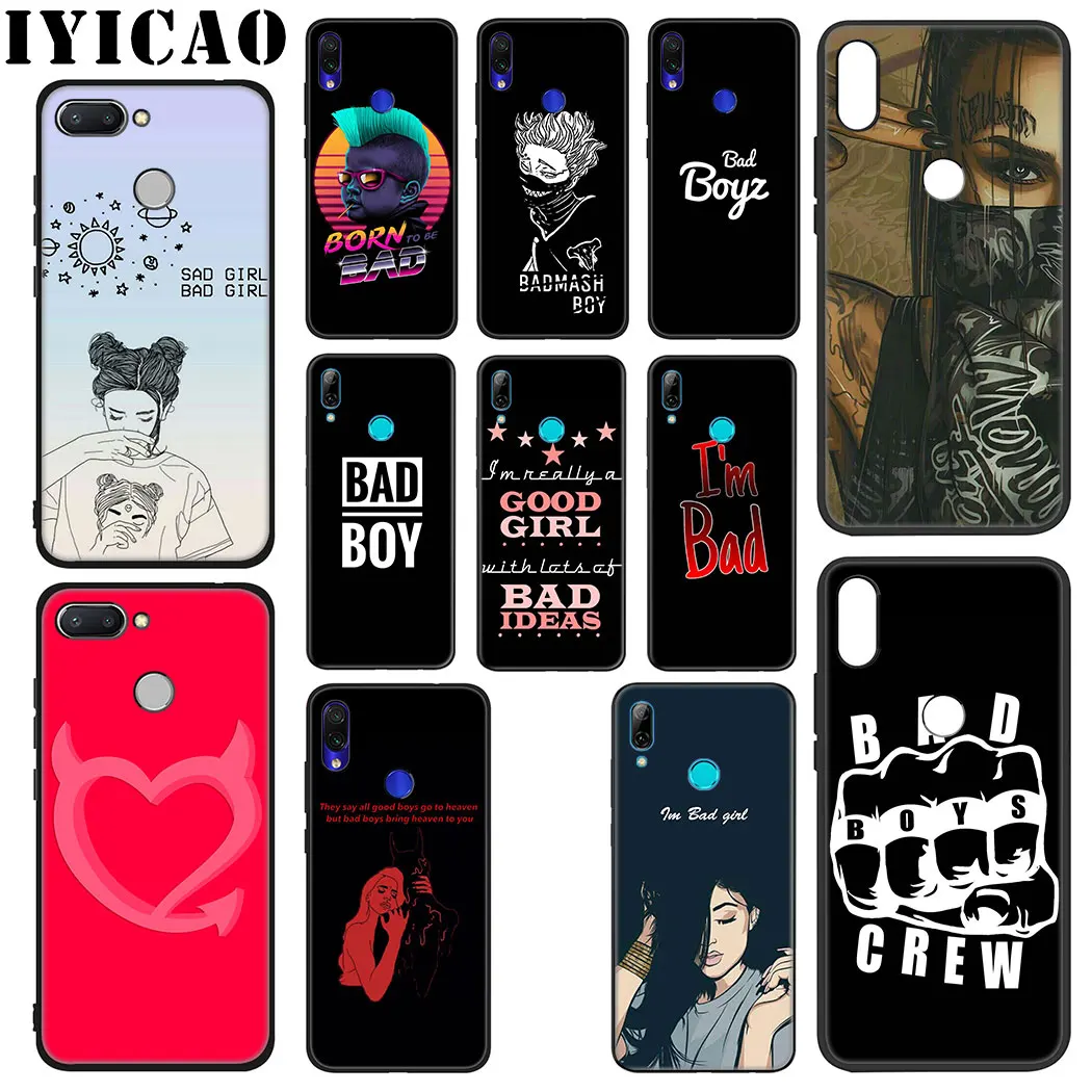 Плохие парни для непослушных девчонок плохого парня мягкий силиконовый чехол