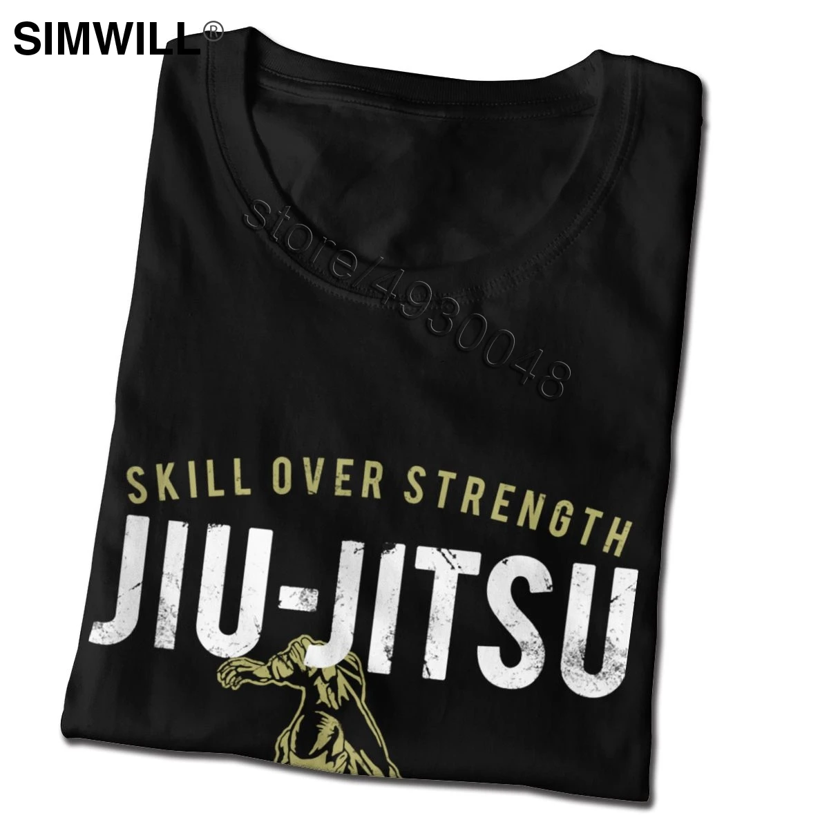 Винтаж Бразильское джиу джицу бразильское Jiu Jitsu (джиу джицу) футболки для мужчин
