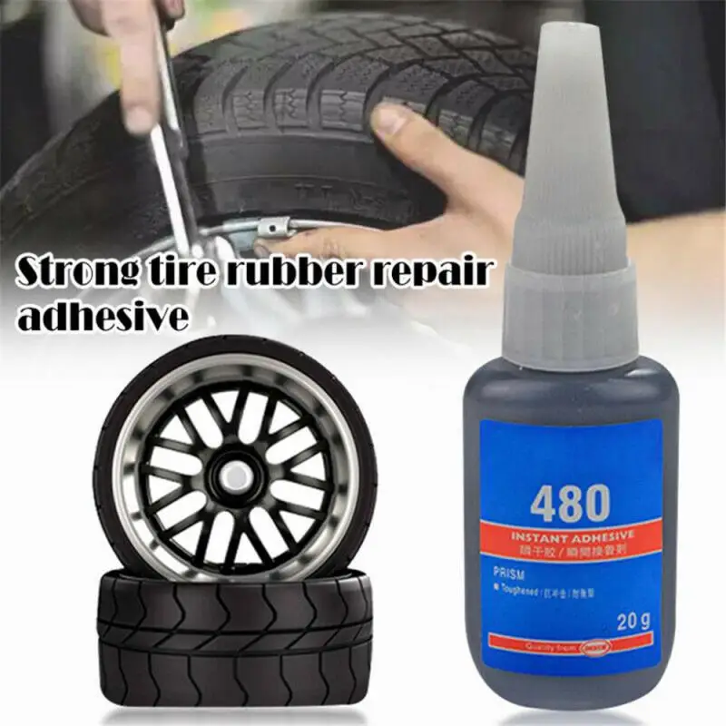20g Mighty Tire Repair Glue Welding Agent Fast Repair Curing Nano-liquid Glue Instant Adhesive Loctite Self-Adhesive New