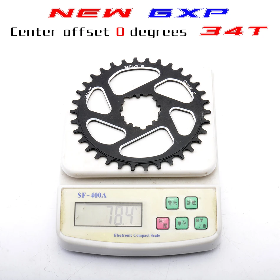 Бесплатно deliv RACEWORK Fahrrad кеттенблат 32 34 36 38t Engen Breite Fahrrad кеттенблат мех GXP XX1 XO CNC AL7075 KurbelFahrrad
