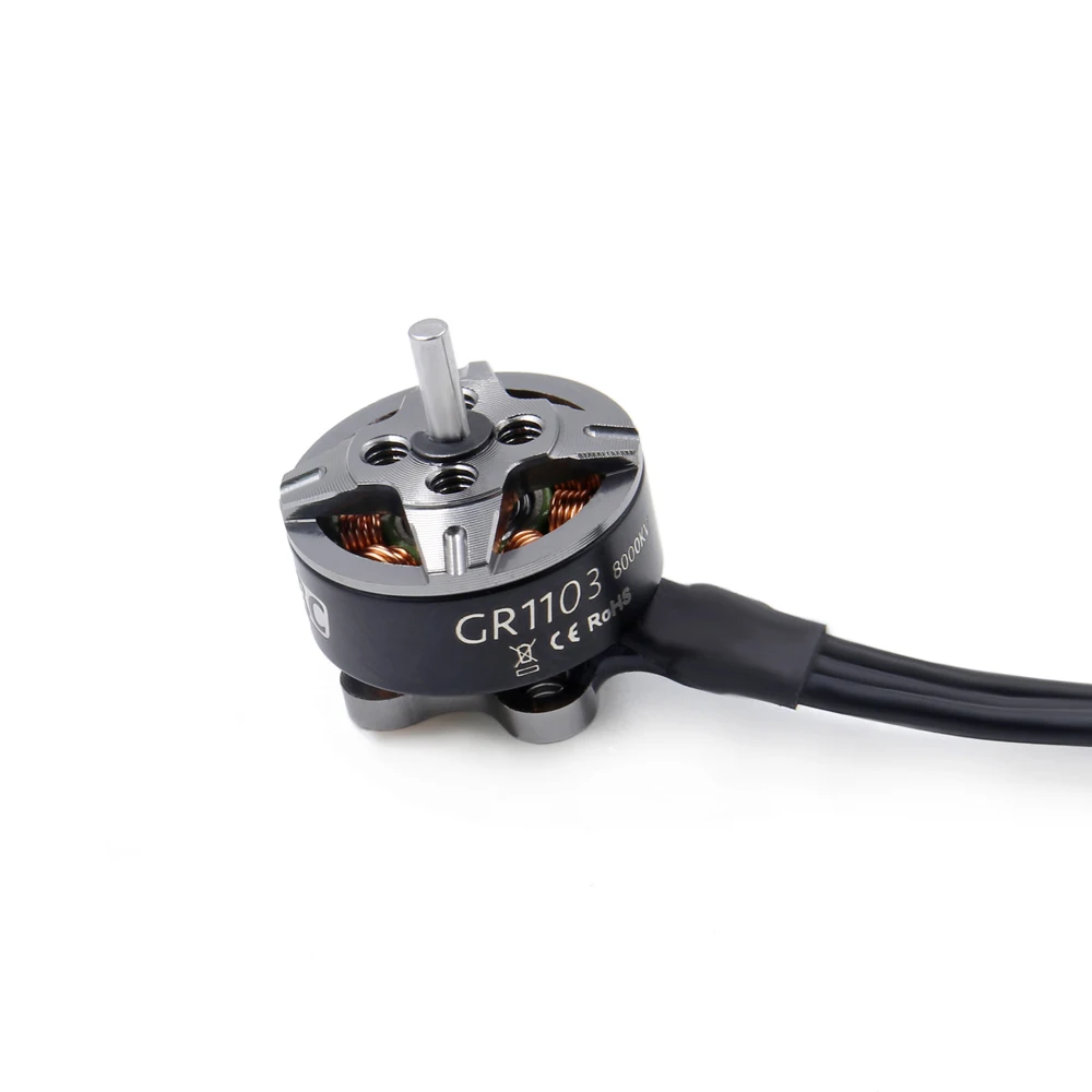 4 шт. GEPRC SPEEDX GR1103 8000KV 2-3S FPV гоночный бесщеточный двигатель для радиоуправляемого