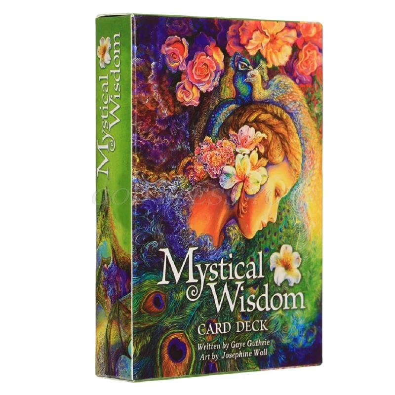 

64Pcs Cards Deck Mystical Wisdom Tarot Family Party Board Game Full English Oracle Card Divination Fate Cards Drop Shipping