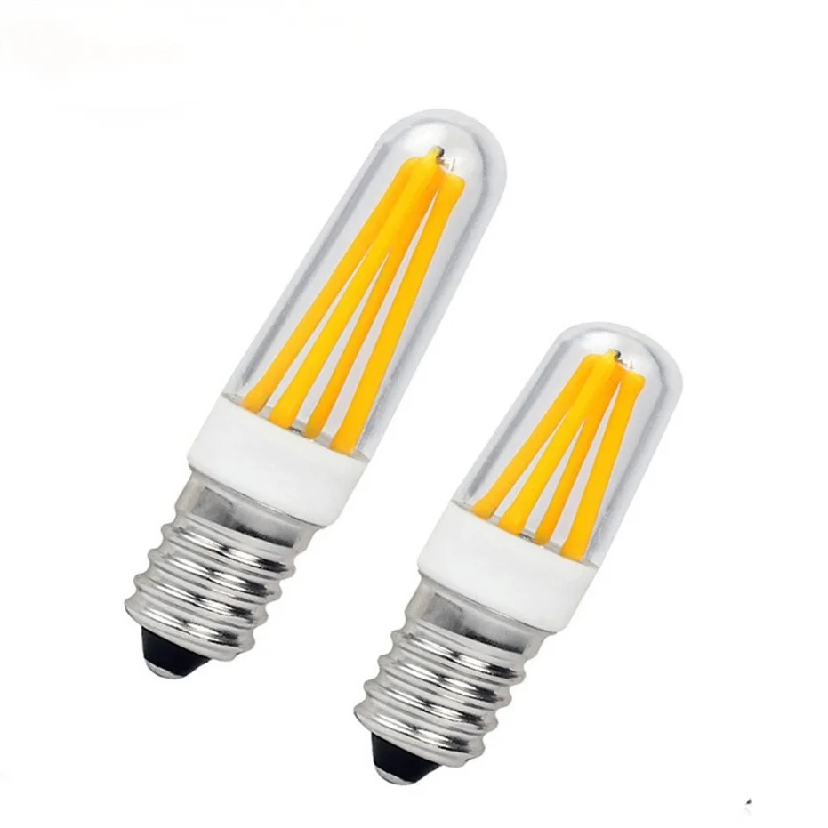 

Ultra Bright E12 E14 Led Lamp AC220V 110V 2W 4W Filament light 360 Degree LED Bulb Replace Halogen 40W Chandelier Lights
