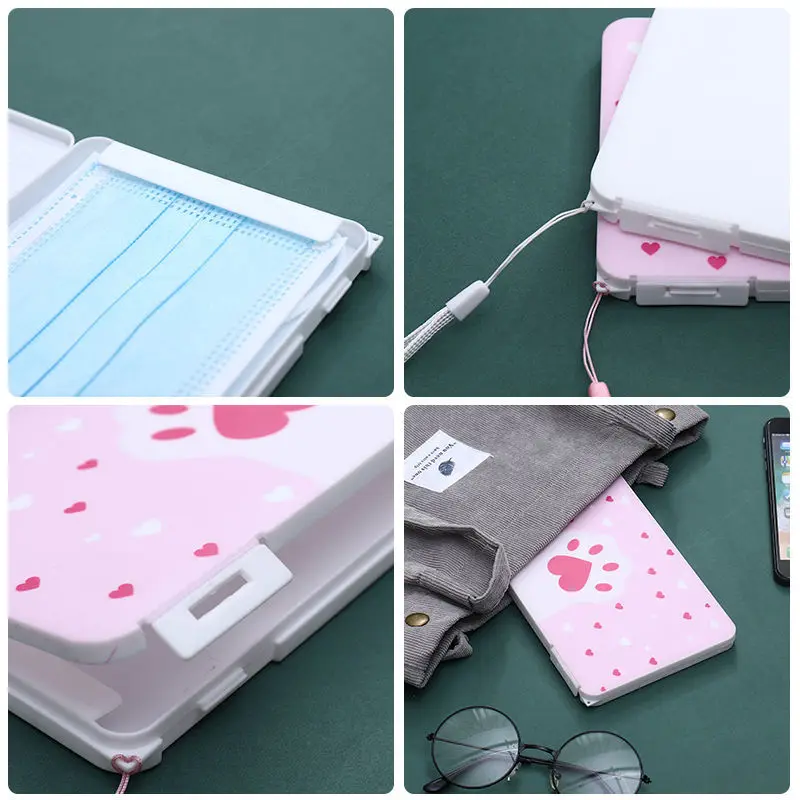 Портативный детское мультяшное постельное белье Студенческая с маской для