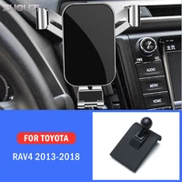 car mobile phone holder for toyota rav4 2013 2014 2015 2016 2017 2018 mounts stand gps gravity navigation bracket accessories