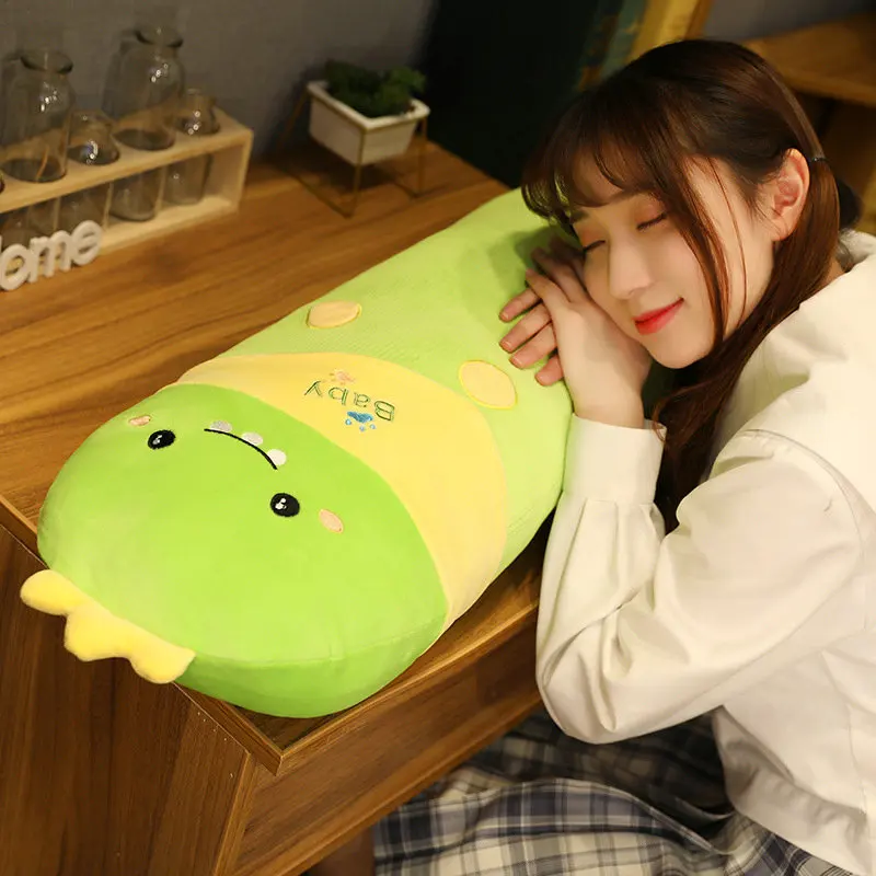 

Large Size Kawaii Green Unicorn Plush Toys Cat Dog Bear Cloth Doll Long Animal Pillow Cushion Baby Children Kid Gifts