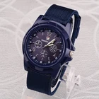 Часы наручные Gemius Мужские кварцевые, спортивные армейские в стиле милитари, с нейлоновым ремешком