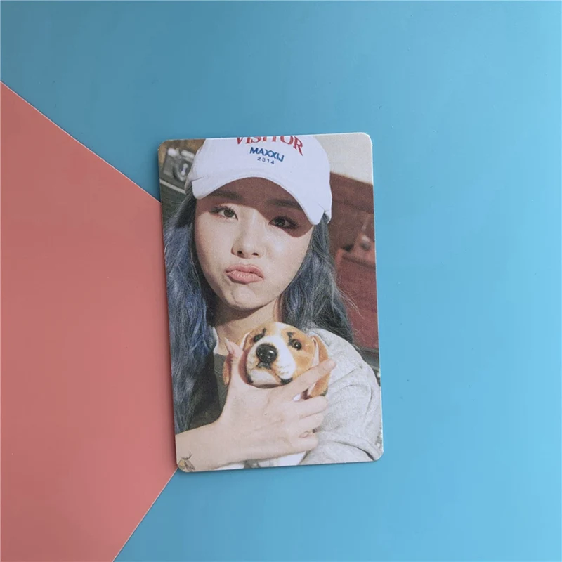 Поздравительная бумага Kpop Mamamoo 2020 сезона Фотокарточка ЛОМО постер фотокарточка