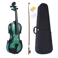 acoustic fiddle 44 full size violin bow case rosin for beginners