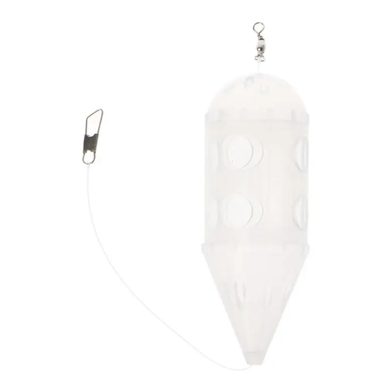 

1PC New Small Bait Cage Fishing Trap Basket Feeder Holder Catcher For Angler