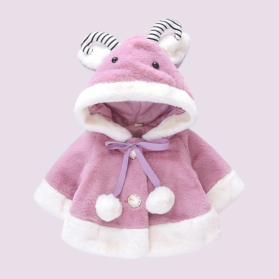 Пальто для маленьких девочек пальто с рисунком овечки Лоскутная Верхняя одежда