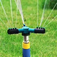 trampoline waterpark sprinkler hose water spray kit fun summer water game kids toys garden watering irrigation sprinklers