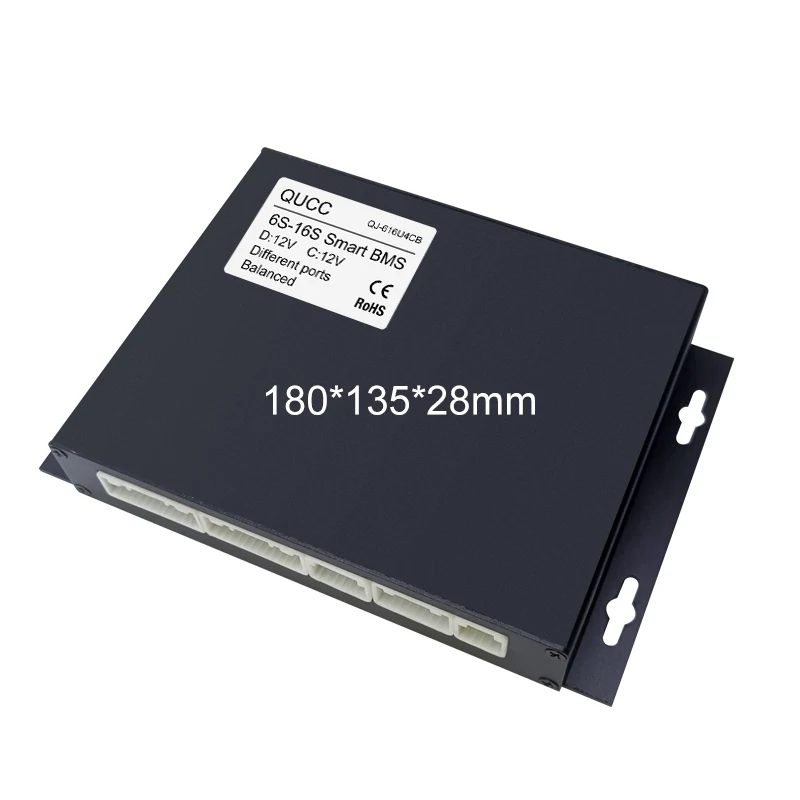 Реле Qucc Smart BMS 4S 500A 7S 8S 10S 13S 14S 16S 20S 32S lifepo4 bms с BT UART 485 CAN для литиевого аккумулятора 3 7