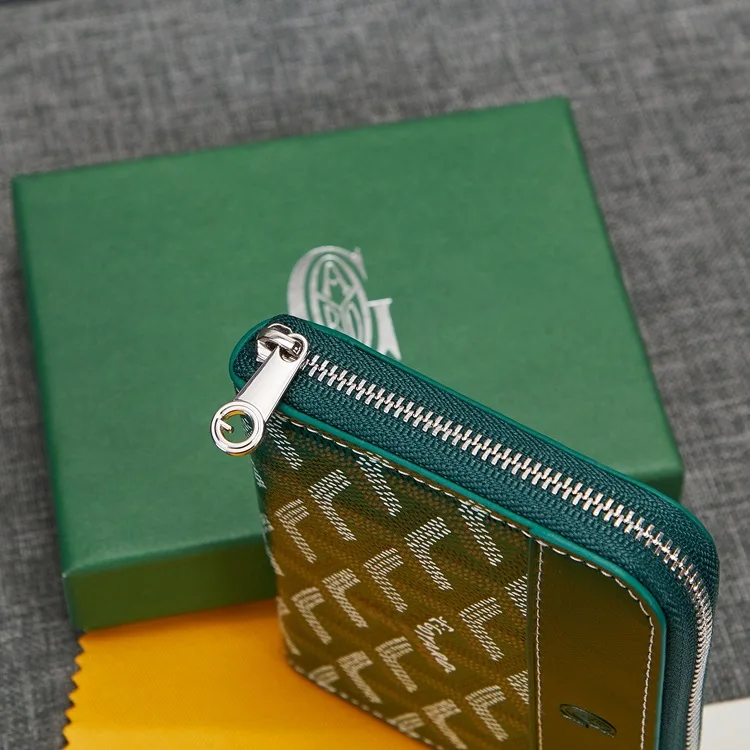 

2020 new fashion Korean short zip wallet dog tooth small coin purse elegant wallet