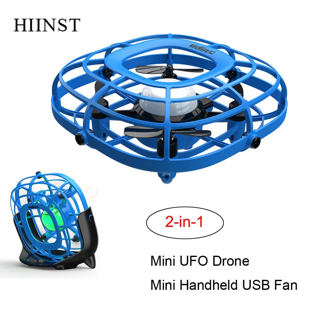 Hiinst 2 in 1 Mini Handheld Control planes Levitation Quadcopters Drone USB Electric Aitude Hold Remote Gift Toys | Игрушки и хобби
