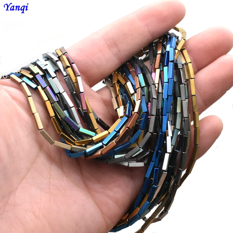 Бусины Из Натурального Гематита квадратные 8 мм 48 шт./лот для изготовления