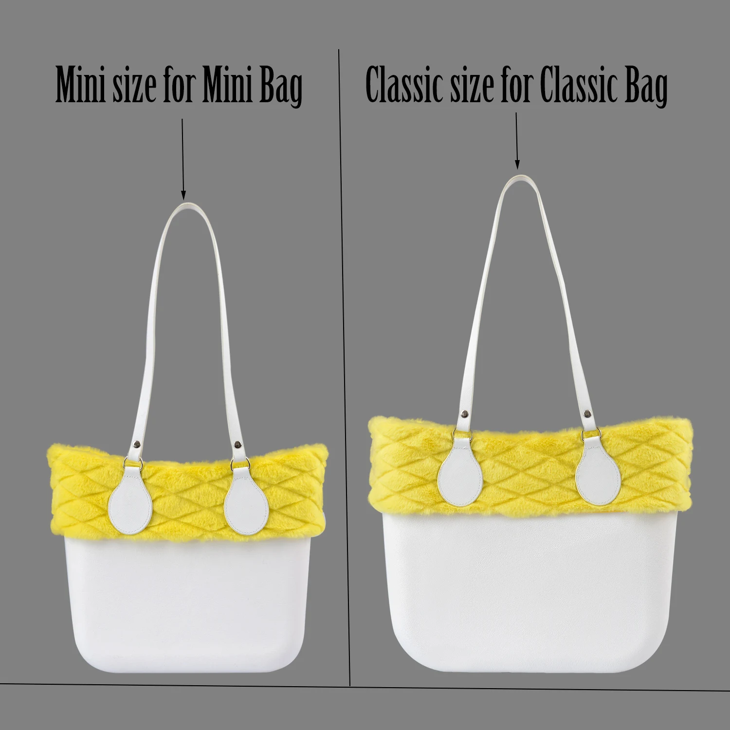 Зимняя и осенняя Классическая мини-сумка карамельного цвета с узором теплая