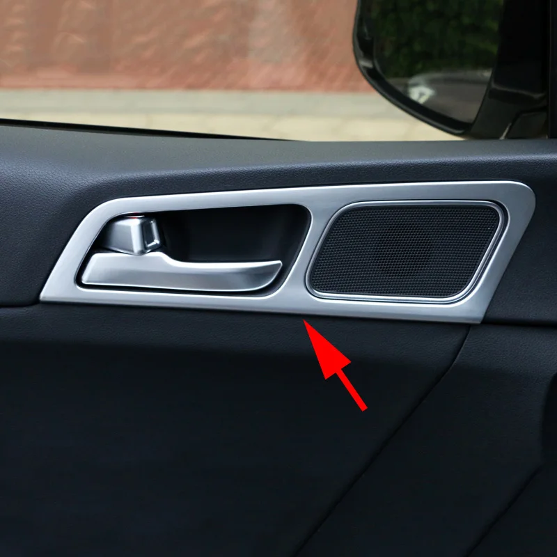 Хромированные внутренние детали крышка дверной ручки отделка литье подходит для